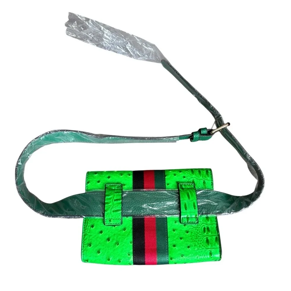 Le Miel The Queen Bee Green Belt‎ Bag